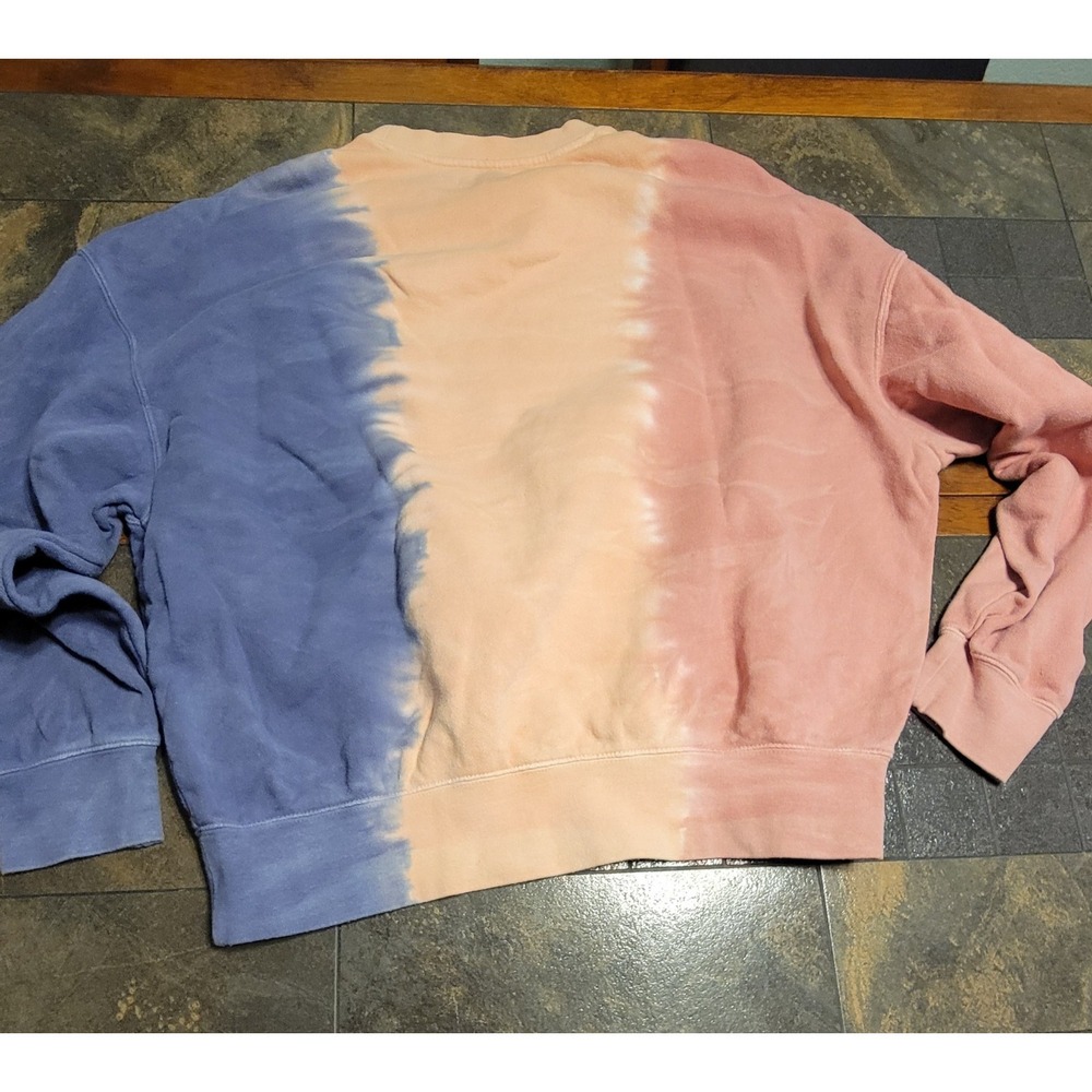 Spiritual Gangster Universe Hailey Tie Dye French Terry Sweatshirt Womens Size L - Picture 4 of 7